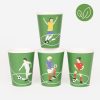 Copos Campo Futebol